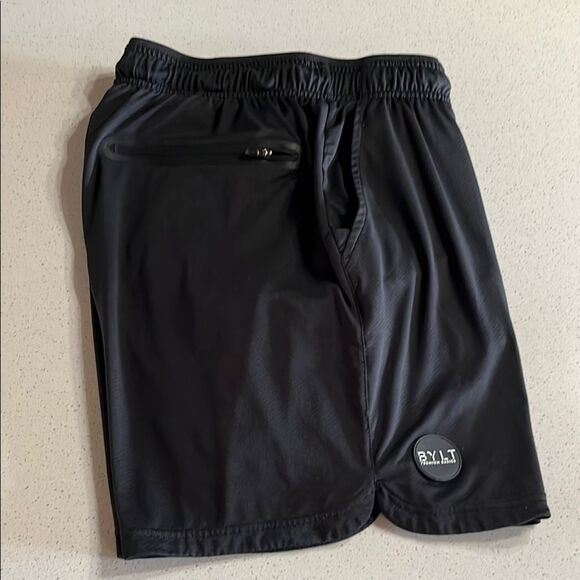 BYLT Black Premium Basics Lined Training Shorts size XL - Picture 3 of 6